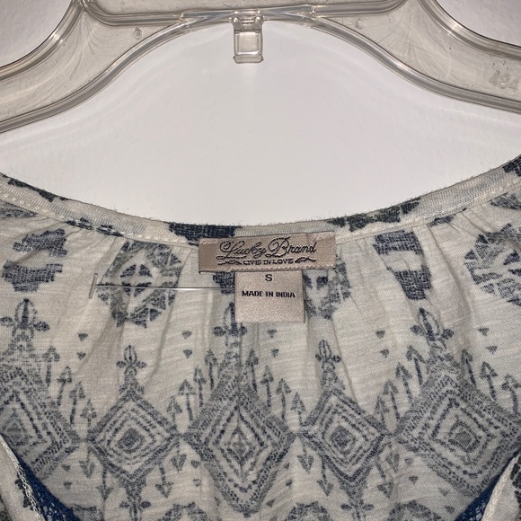 Lucky Brand Boho Tassel Blouse - Picture 4 of 4